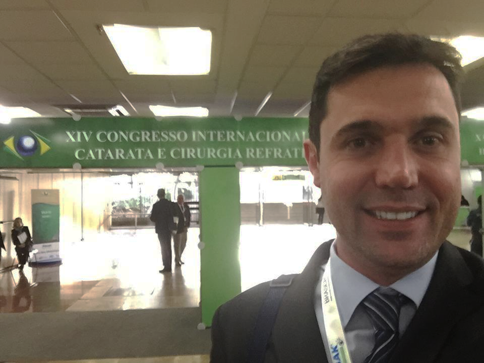Dr Artur Schmitt participa do Congresso Internacional de Catarata e Cirurgia Refrativa