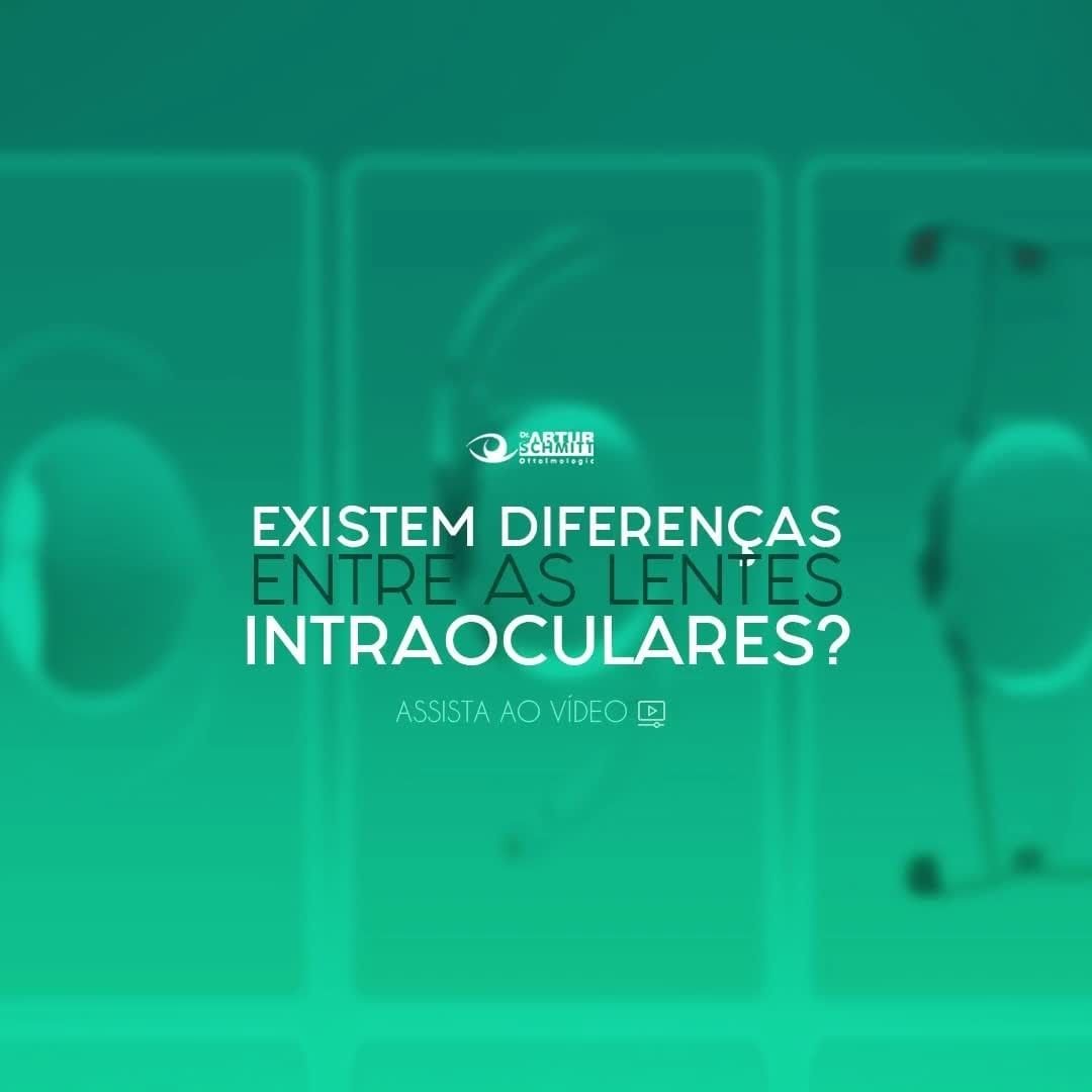 lentes intraoculares para cirurgia de catarata em curitiba