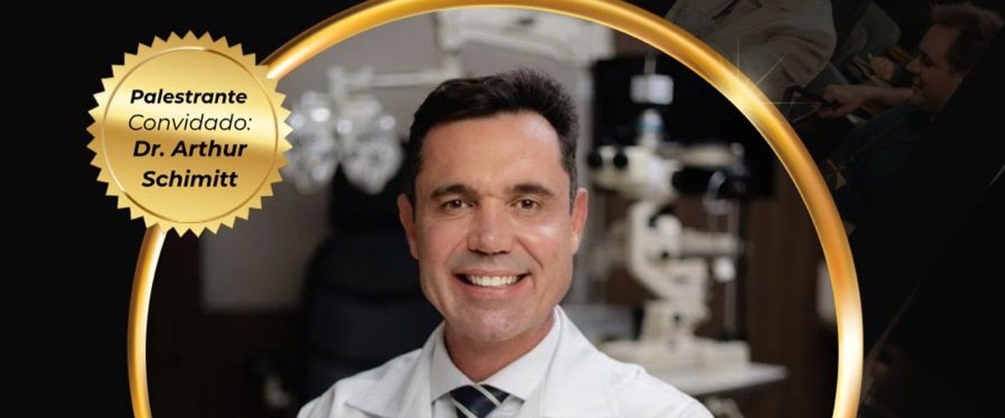 Dr. Artur Schmitt como palestrante convidado na Imersão Oftalmo Premium